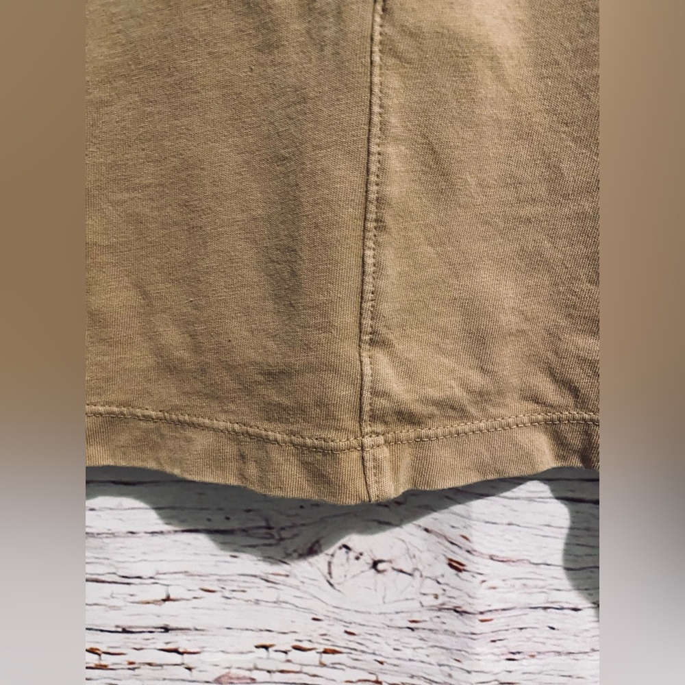 BANANA REPUBLIC MENS SOFT WASH TEE / WHISKEY - Picture 11 of 16